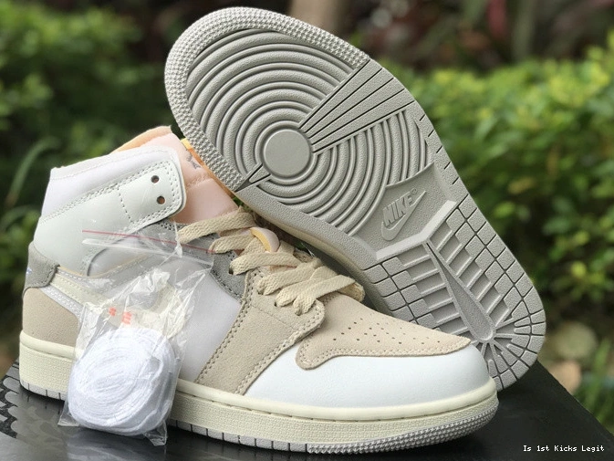 Craft 1 DM9652-100  Jordan Grey SE Out Mid White Inside 0915